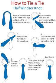 Learn how to tie a half windsor knot. Half Windsor Knot Tie A Necktie Windsor Knot Tie Knot Styles