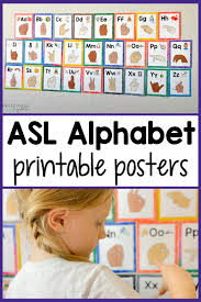 Part of our mission here at asdc is to provide resources to parents and professionals. Sign Language Alphabet Printable Poster For Preschool And Kindergarten Preschool Inspirations