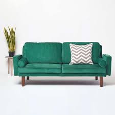 stanley velvet clack sofa bed