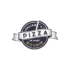 400+ vectors, stock photos & psd files. Italian Pizza For Bitcoin Emblem We Accept Btc Logo Design Digital Assets For Real Goods Concept Vintage Hand Drawn Stock Illustration Illustration Of Financial Business 130402829