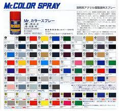 Mr Hobby Mr Colour Spray Paints Huge