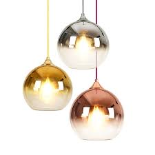 modern glass pendant lights 20 25 30cm
