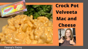 crockpot velveeta mac and cheese the