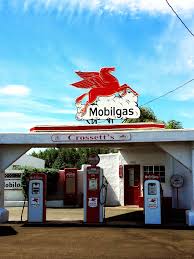 crossett s vintage mobil gas station