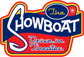 It was so big, & the lettering is so wonderful. The Showboat Drive In Theater
