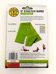 Golds Gym 6 Stretch Band Heavy Resistance Increase