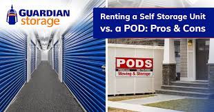 ing a self storage unit vs a pod