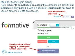 The greatest benefit of using go formative is this: Go Formative Login
