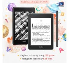 Máy đọc sách Kindle Paperwhite 4 - Gen 10 - 2019 (Kindle Paperwhite 4  E-reader Amazon - Gen 10) - Màn hình 6 inch chống chói lóa - Bảo hành 12  tháng | Máy tính bảng