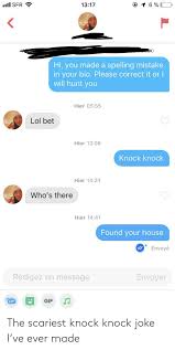 So, let's have a look on these funny knock knock messages for him. 25 Best Memes About Knock Knock Joke Knock Knock Joke Memes