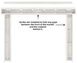 Non Combustible Fireplace Mantel Surround