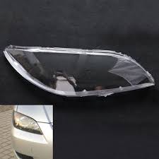 For Mazda 3 2006 2007 2008 2009 2010 2011 2012 Car Headlight Headlamp Clear Lens Auto Shell Cover