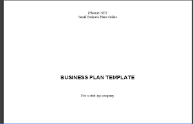 10 Free Business Plan Templates For Startups Wisetoast