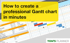 How To Create Professional Gantt Charts In Minutes