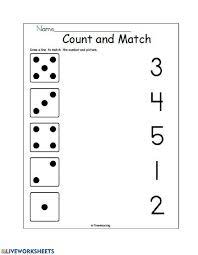 matching numbers and quantities worksheet
