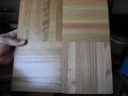 natural gloss oak parquet floor 1