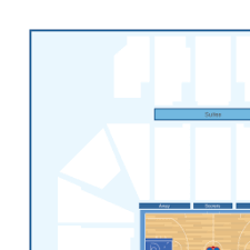 Liacouras Center Interactive Basketball Seating Chart