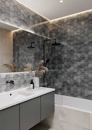 tips for decorating a grey bathroom