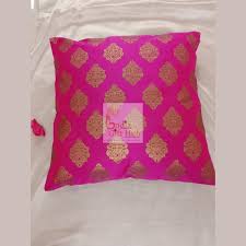 Buy Pack Of 10 Silk Cushion Covers
