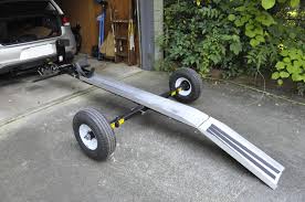 Some trailers made specifically for motorcycle trailers have very small tires, which bounce uncontrollably as you drive. Build Single Motorcycle Trailer Remolque Para Motocicleta Trailer Para Motos Remolque Para Moto