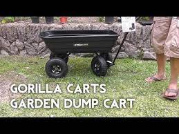 Gorilla Carts Garden Dump Cart Better