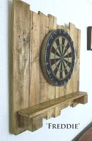 Recycled Pallets Dartboard Surround