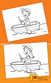 There is a way to prolong your maiden voyage, though: Kids Rowing A Boat Coloring Page 10 Minutes Of Quality Time