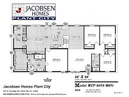 mcp 20173 m871 mobile home floor plan