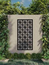 Geometric Design Garden Screens