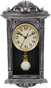 Lin A3 Retro Pendulum Wall Clock