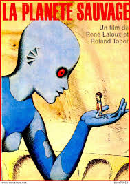 Topor - Carte Postale : La Plante Sauvage (film - cinma - affiche)  illustration : Topor