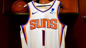 Look no further than the phoenix suns shop at fanatics international for all your favorite suns gear including official suns jerseys and more. How The Phoenix Suns Jersey Sponsorship Compares To Other Nba Teams Phoenix Business Journal