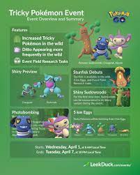 Tricky Pokémon Event - Leek Duck | Pokémon GO News and Resources