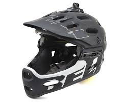 Bell Super 3r Mips Convertible Mtb Helmet Matte Black White