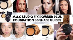 how to choose m a c studio fix powder
