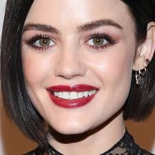 lucy hale makeup black eyeshadow