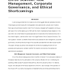 Reaction Paper on Management Ethics