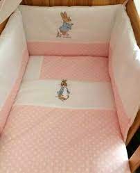 Peter Rabbit Cot Bed Quilt And Pillow