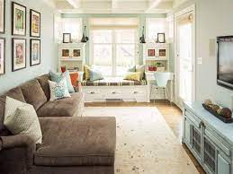 decorate long narrow living room with