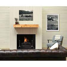 Rustic Fireplace Mantel Shelf Custom Made