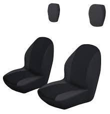Black Utv Seat Covers For Yamaha Rhino