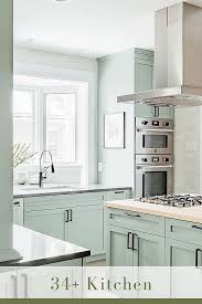 34 top green kitchen cabinets