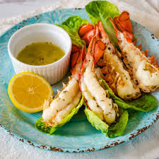 air fryer lobster tails with garlic