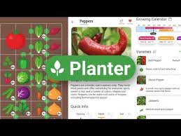 planter garden planner apps on