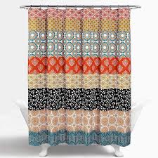 Buy Ywoow Bohemian Striped Shower Curtain Colorful Design 72