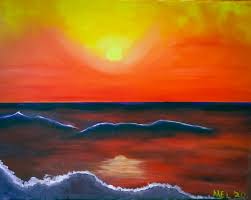 Sunset Melanie Lutes Art By Mel