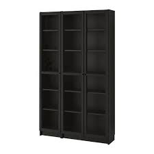 Oksberg Bookcase With Glass Doors