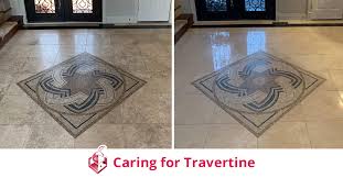 caring for travertine