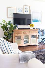 tips for decorating around a tv