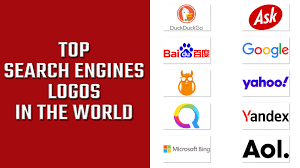 top search engines logos in the world